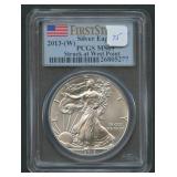 2013(W) ASE Silver Eagle PCGS MS 69