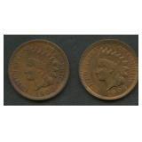 1902 and 1904 Indian Head Cents