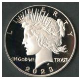2023-S Proof Peace Silver Dollar