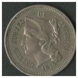 1879 Three-Cent Nickel