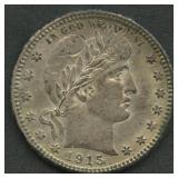 1915-D Liberty Head Barber Quarter