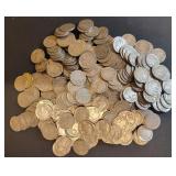 Bag of 240+ Mixed Buffalo Nickels
