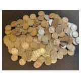 Bag of 235+ Mixed Buffalo Nickels