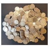 Bag of 240+ Mixed Buffalo Nickels