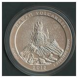 2012 ATB Hawaii Volcanoes NP .999 Silver 5 ozt