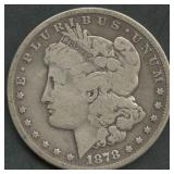 1878-CC Morgan Silver Dollar