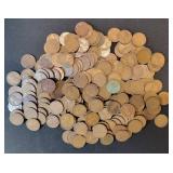 200- Mixed Late 1910's Lincoln Head Cents