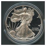 1997-P ASE Silver Eagle Proof in OGP