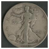 1921-S Walking Liberty Half Dollar