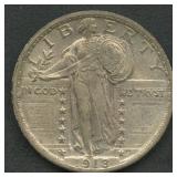 1918 Standing Liberty Quarter