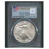 2017 ASE Silver Eagle PCGS MS 69