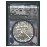 2021 ASE Silver Eagle Type I ANACS MS 70