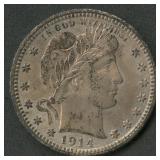 1914 Liberty Head Barber Quarter