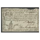 Colonial Currency SC $70 SC-156 Feb 8, 1779