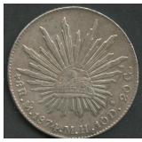 1874 Mexico 8 Reales .903 Silver 27.1 grams