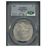 VAM-24 1900 Morgan Silver Dollar CAC MS 63