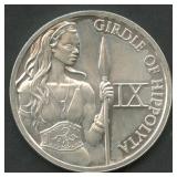 Girdle of Hippolyta IX .999 Silver Round 1 ozt
