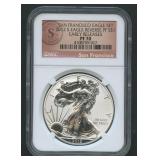 2012-S ASE Silver Eagle NGC Reverse PF 70