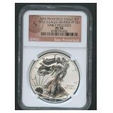 2012-S ASE Silver Eagle NGC Reverse PF 70