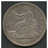 1876-CC Trade Silver Dollar