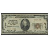 1929 $20 National Bank Note Ty1 Beach Haven, NJ