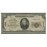 1929 $20 National Bank Note Ty1 Windber, PA