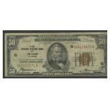 1929 $50 Federal Res Bank Note CHI FR-1880G