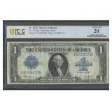 1923 $1 Silver Certificate FR-237 PCGS VF 20