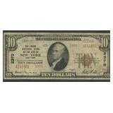 1929 $10 National Bank Note Ty2 New York, NY