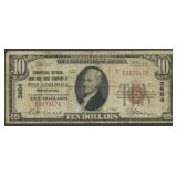 1929 $10 National Bank Note Ty1 Philadelphia, PA