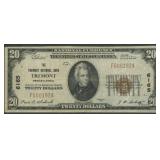 1929 $20 National Bank Note Ty1 Tremont, PA