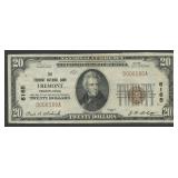 1929 $20 National Bank Note Ty1 Tremont, PA