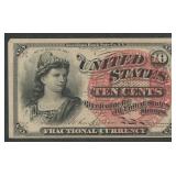 Fractional Currency 4th Issue 10 Cents FR-1258