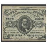 Fractional Currency 3rd Issue 5 Cents FR-1239