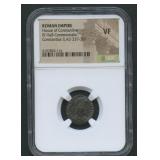 Roman Empire Coin House of Constantine NGC VF