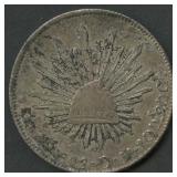 1848 Mexico 8 Reales .903 Silver 27.1 grams