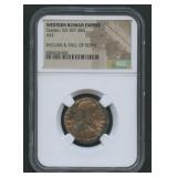 Western Roman Empire Coin  NGC Graded