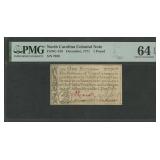 Colonial Currency NC 1 Pound NC-139, Dec 1771