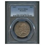 1937 Roanoke Commem Half PCGS MS 66