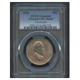 1936 Cincinnati Commem Half PCGS Genuine