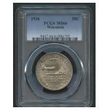 1936 Wisconsin Commem Half PCGS MS 66
