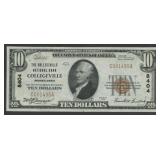 1929 $10 National Bank Note Collegeville, PA