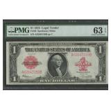 1923 $1 Legal Tender Note FR-40 PMG 63 EPQ