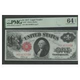 1917 $1 Legal Tender Note FR-37 PMG 64 EPQ