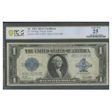 1923 $1 Silver Certificate FR-238 PCGS VF 25