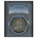1831 Capped Bust Half Dollar PCGS VF 30
