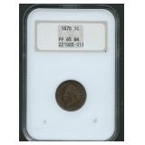 1870 Indian Head Cent NGC PF 65 BN