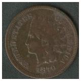 1870 Indian Head Cent