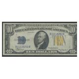 1934A $10 Silver Certificate No. Africa FR-2309