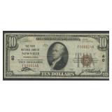 1929 $10 National Bank Note Ty1 Newville, PA